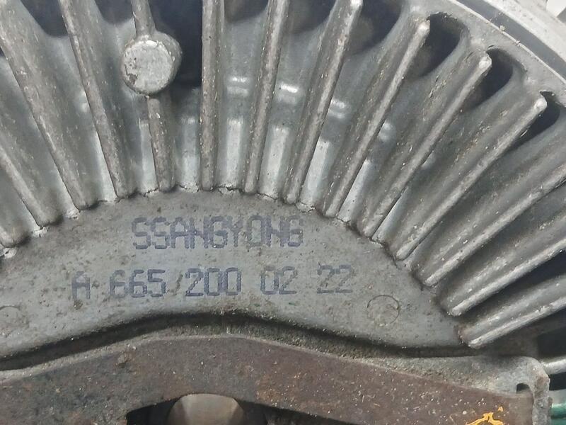 Ventilador Viscoso Motor para Ssangyong Kyron