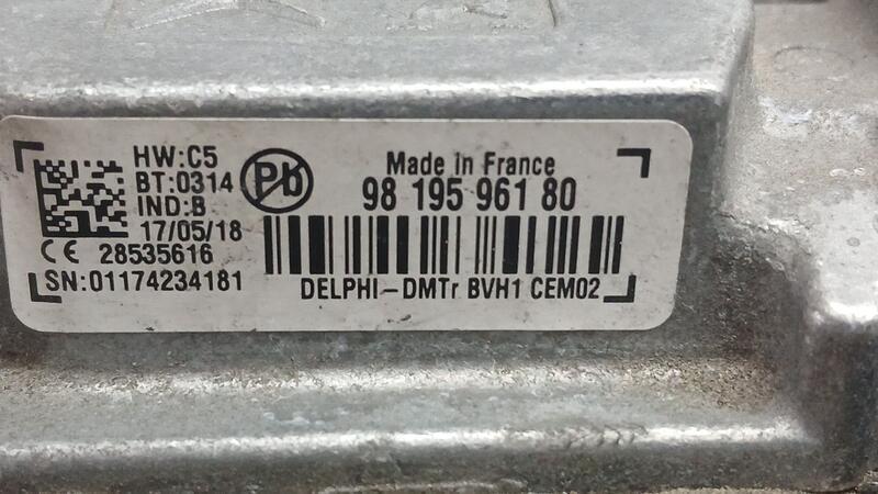 Centralita Start / Stop para Peugeot 2008 I (Cu_)