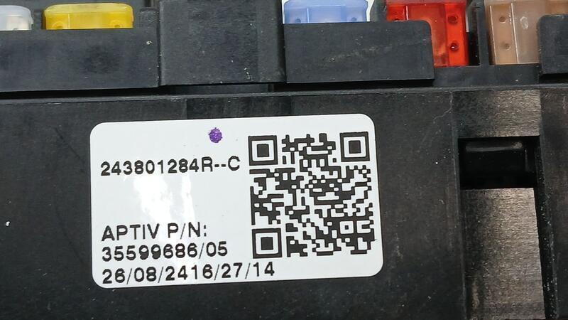 Caja Reles / Fusibles para Renault Captur Ii
