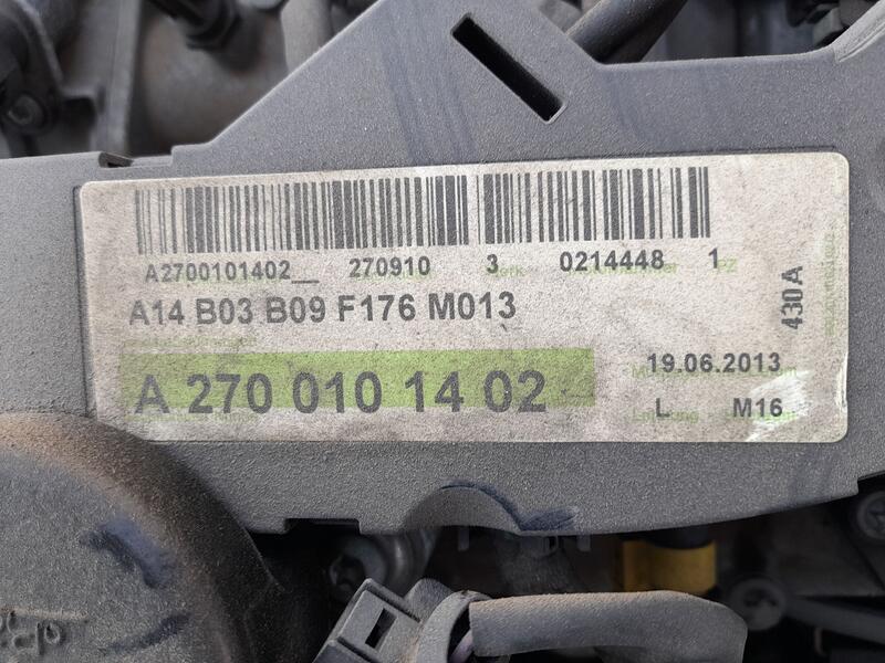 Motor Completo para Mercedes-Benz Cla (W117)