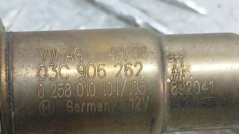 Sonda Lambda para Volkswagen Golf Vi (5K1)