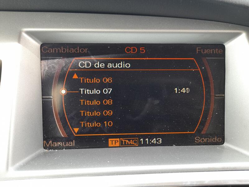 Sistema Audio / Radio para Audi A6 C6 (4F2)