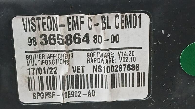 Pantalla Multifuncion para Opel Combo Furgoneta/Monovolumen (K9)