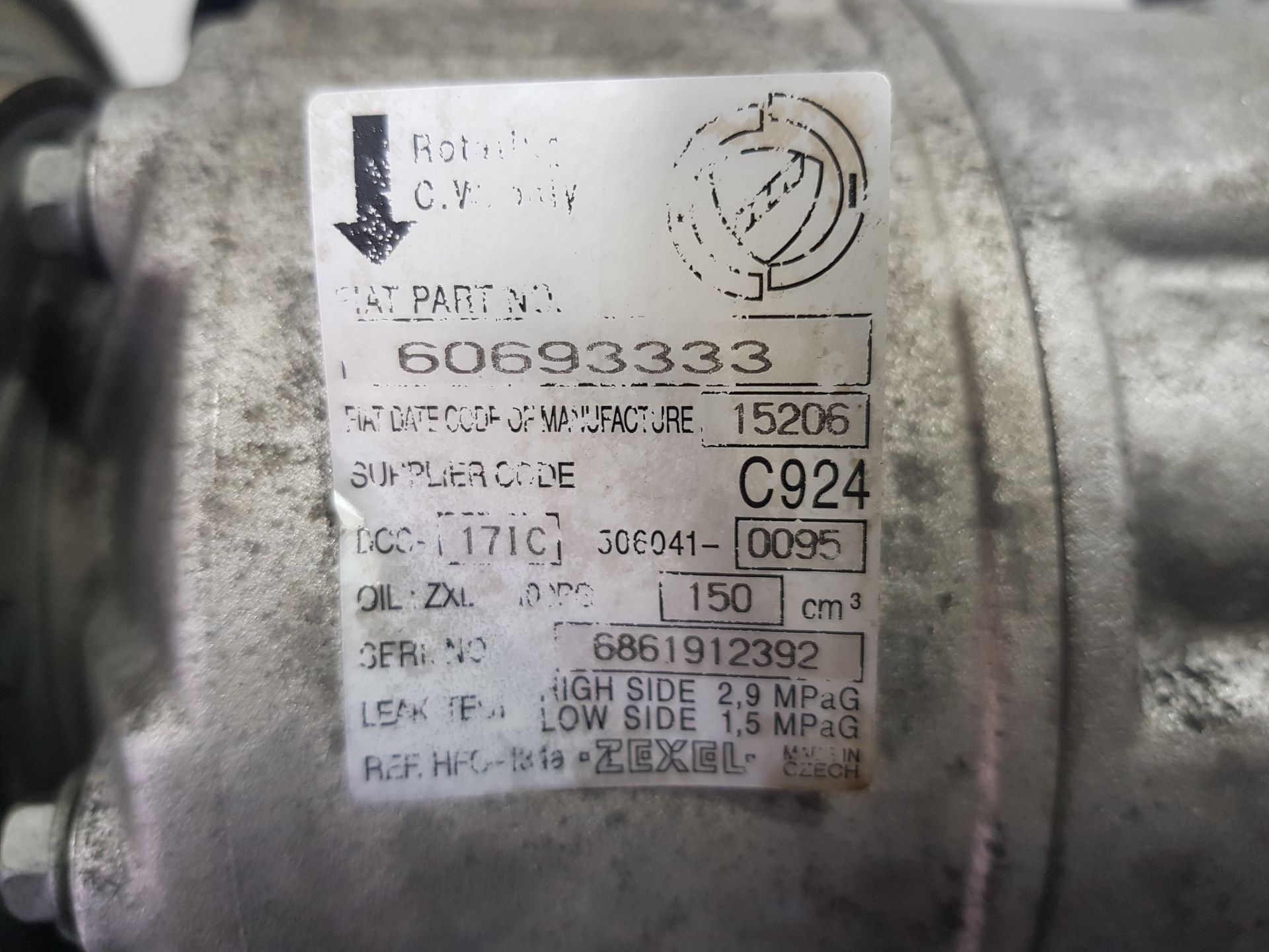 Compresor Aire Acondicionado para Alfa Romeo Brera (939_)
