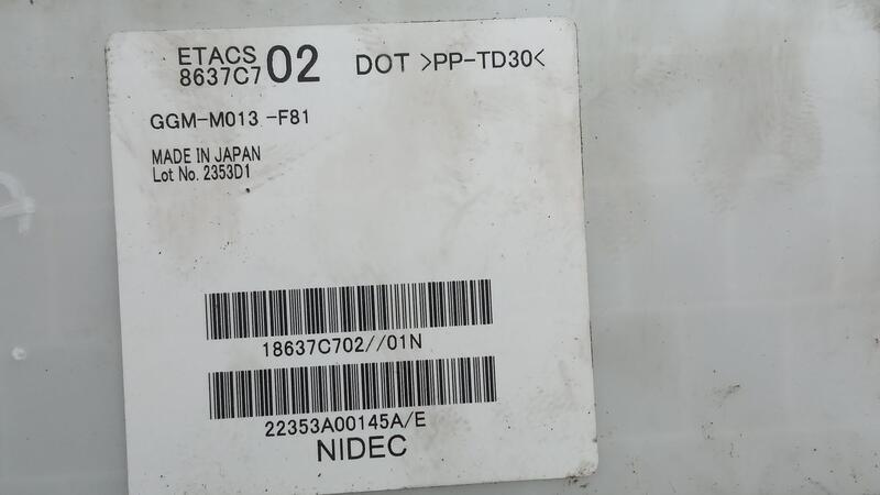 Caja Reles / Fusibles para Mitsubishi Space Star (A00)
