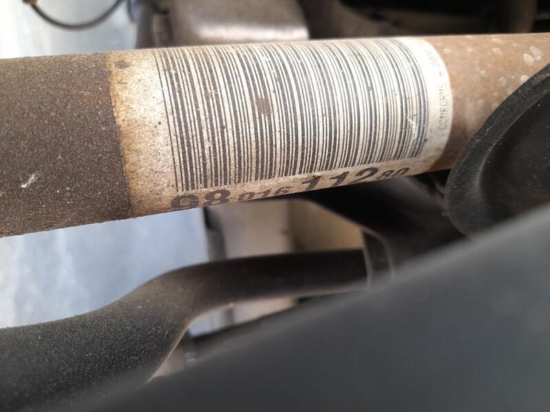 Transmision Delantera Derecha para Peugeot 2008 I (Cu_)