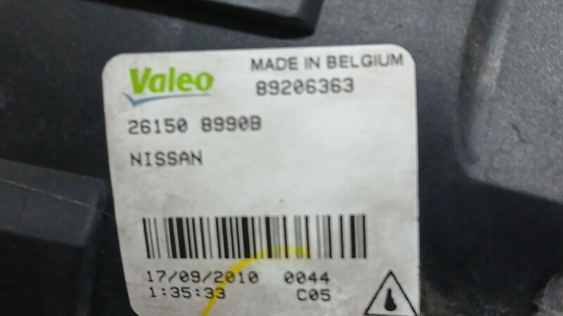 Faro Antiniebla Derecho para Nissan Juke (F15)