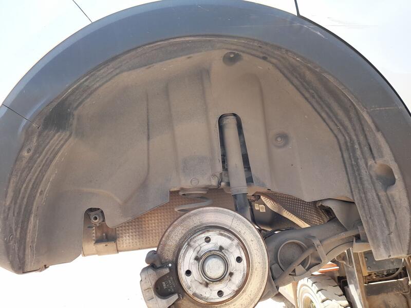 Plastico Pase Rueda Tras. Dch. para Opel Crossland X / Crossland (P17, P2Qo)