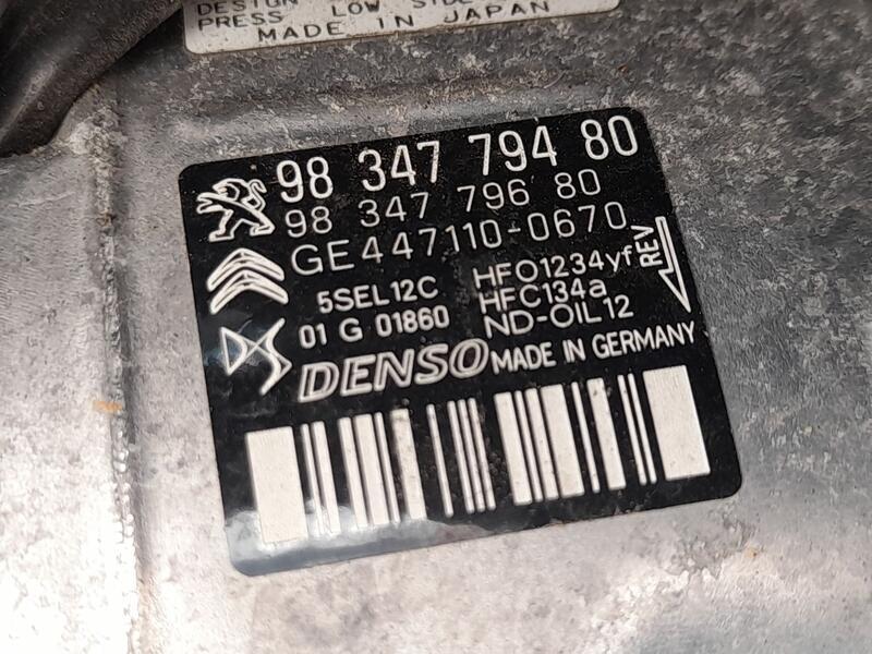 Compresor Aire Acondicionado para Peugeot 3008 Ii Suv (Mc_, Mr_, Mj_, M4_)