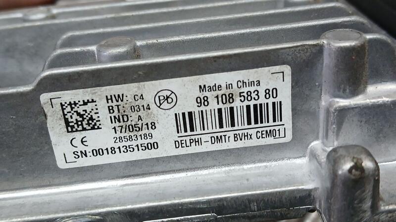 Centralita Start / Stop para Peugeot 5008