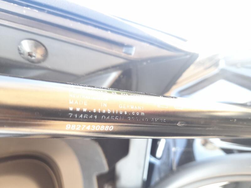 Amortiguadores Maletero / Porton para Peugeot 5008 Ii (Mc_, Mj_, Mr_, M4_)