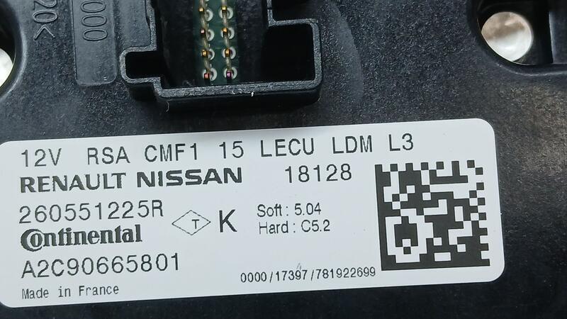 Centralita Faro para Renault Talisman (Lp_)