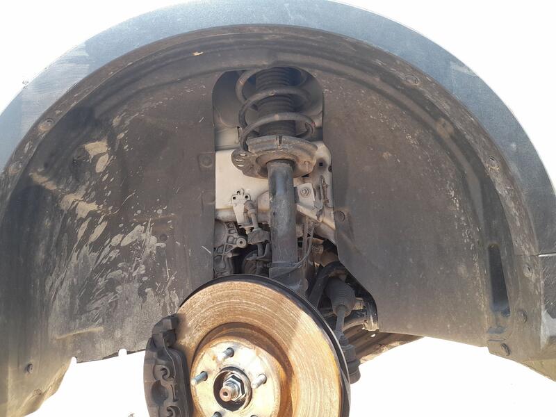 Plastico Pase Rueda Del. Izq. para Ford Kuga Ii (Dm2)