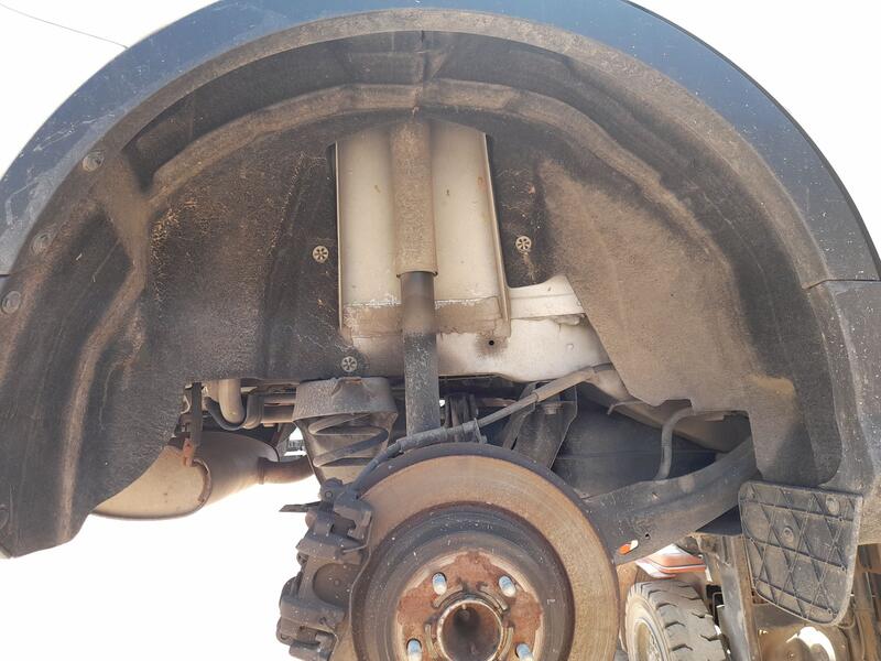 Plastico Pase Rueda Tras. Dch. para Ford Kuga Ii (Dm2)