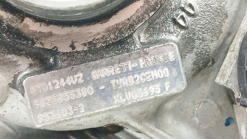 Turbocompresor para Peugeot Rifter