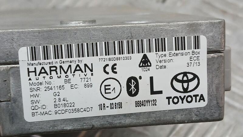 Modulo Electronico para Toyota Auris