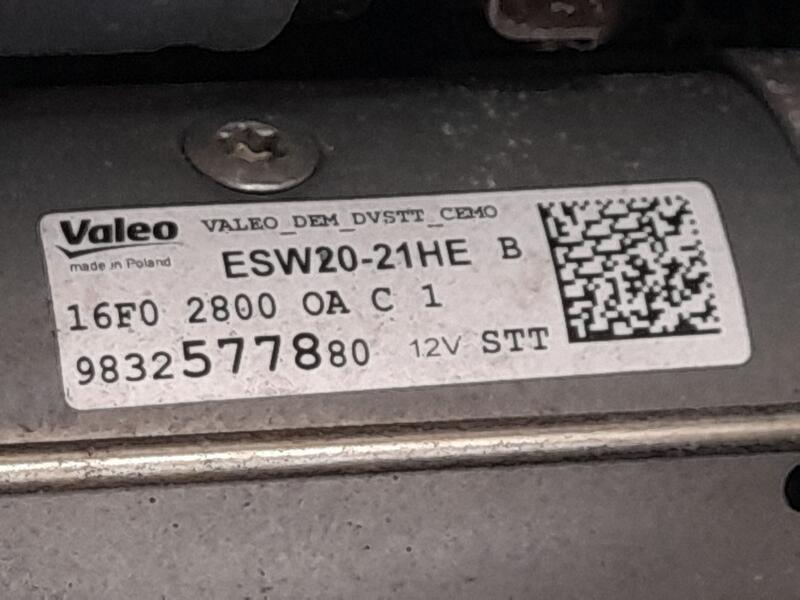 Motor Arranque para Opel Crossland X / Crossland (P17, P2Qo)