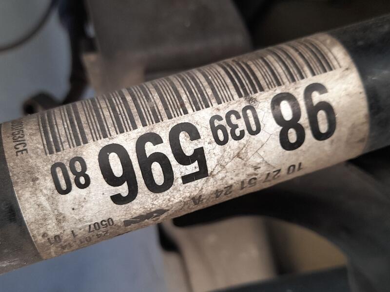 Transmision Delantera Derecha para Peugeot 208 I (Ca_, Cc_)