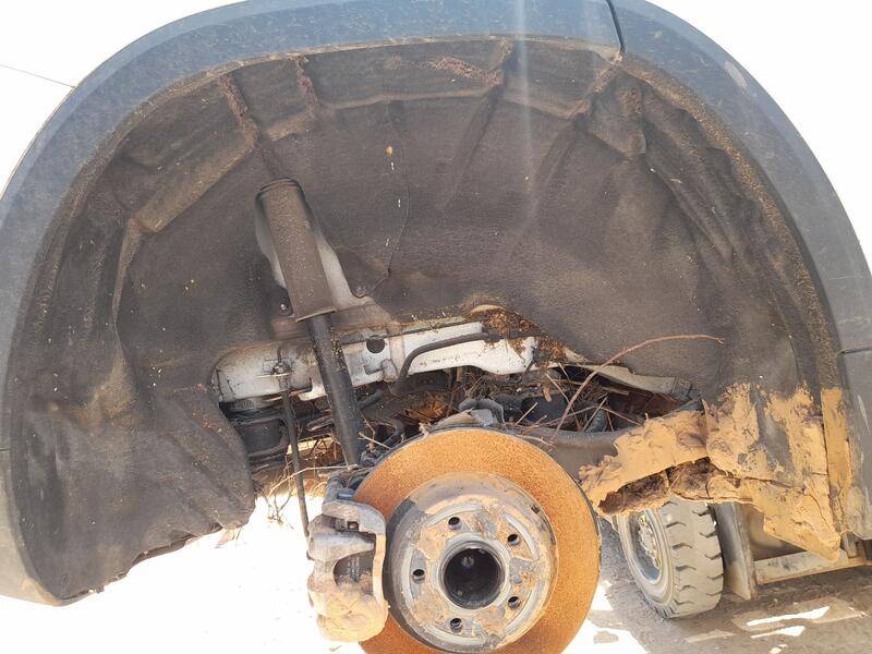 Plastico Pase Rueda Tras. Dch. para Mercedes-Benz Gla (H247)