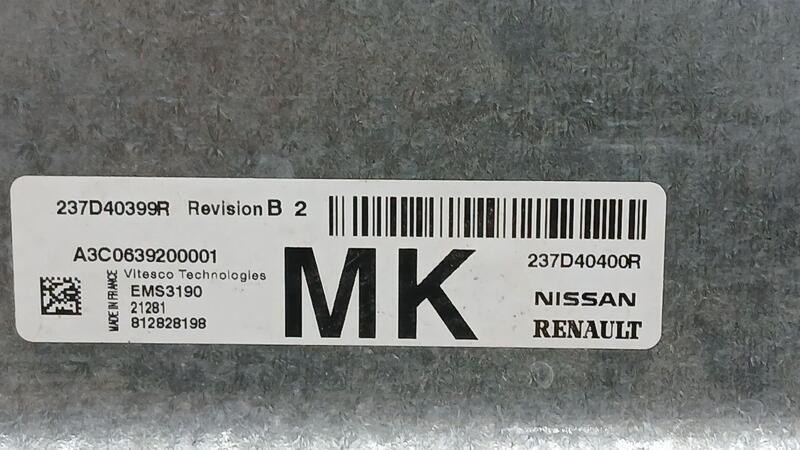 Centralita Motor Uce para Renault Zoe Ze