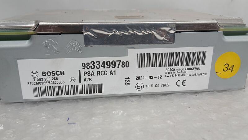 Sistema Audio / Radio para Peugeot 2008 (P1)