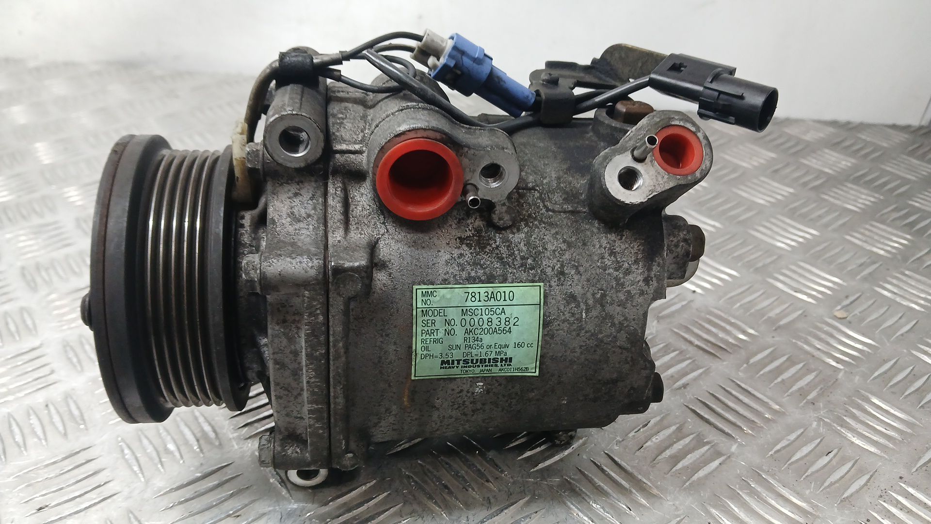 Compresor Aire Acondicionado para Mitsubishi Grandis (Na_W)