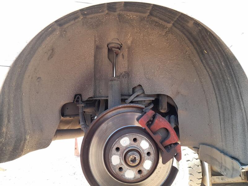 Plastico Pase Rueda Tras. Dch. para Audi A5 (8T3)