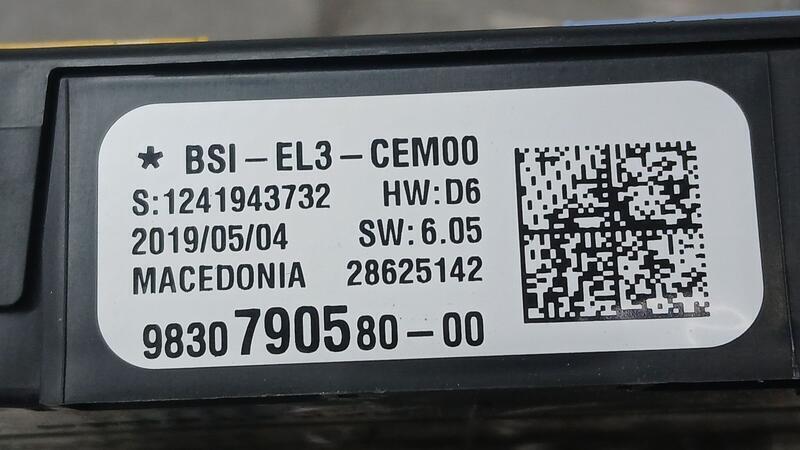 Caja Reles / Fusibles para Peugeot 3008