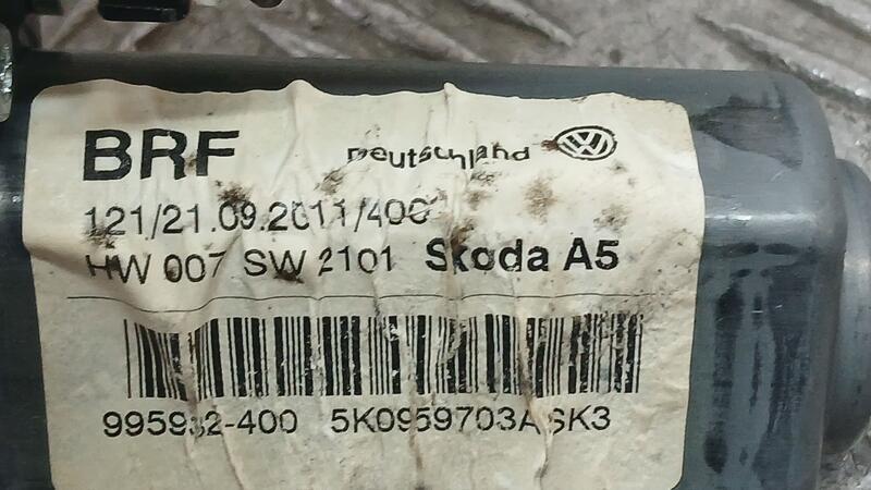 Motor Elevalunas Trasero Izquierdo para Skoda Octavia Ii (1Z3)