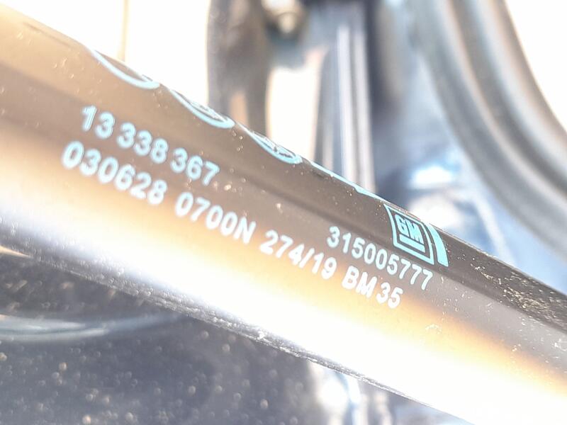 Amortiguadores Maletero / Porton para Opel Meriva B Monospace (S10)
