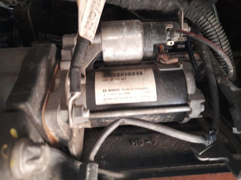 Motor Arranque para Opel Meriva B Monospace (S10)