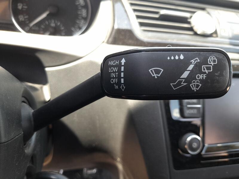 Mando Luces Y Limpia para Skoda Rapid Spaceback (Nh1)