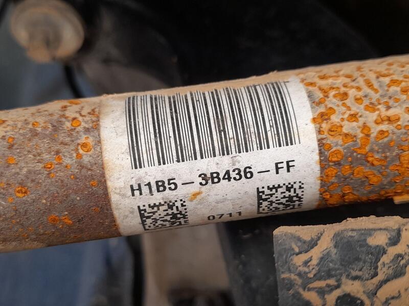 Transmision Delantera Derecha para Ford Fiesta Vii (Hj, Hf)