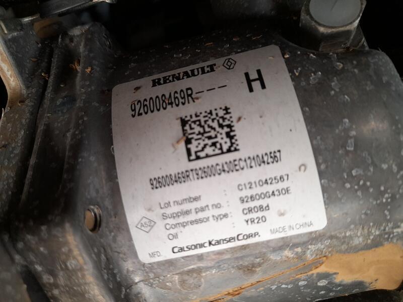 Compresor Aire Acondicionado para Dacia Sandero Iii