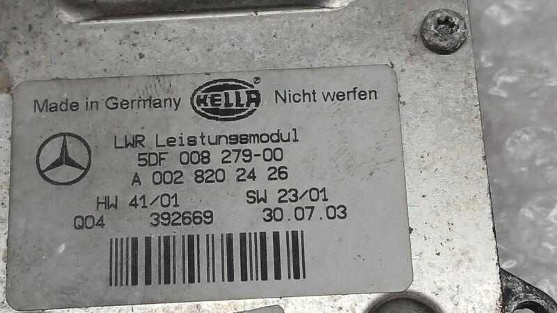 Centralita Faros Xenon para Mercedes-Benz Clase E (W211)