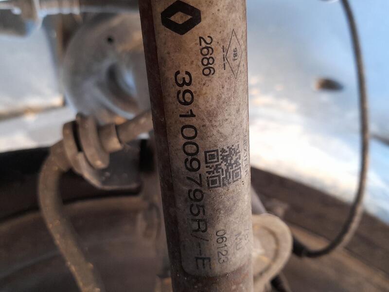 Transmision Delantera Derecha para Renault Express Furgoneta/Monovolumen