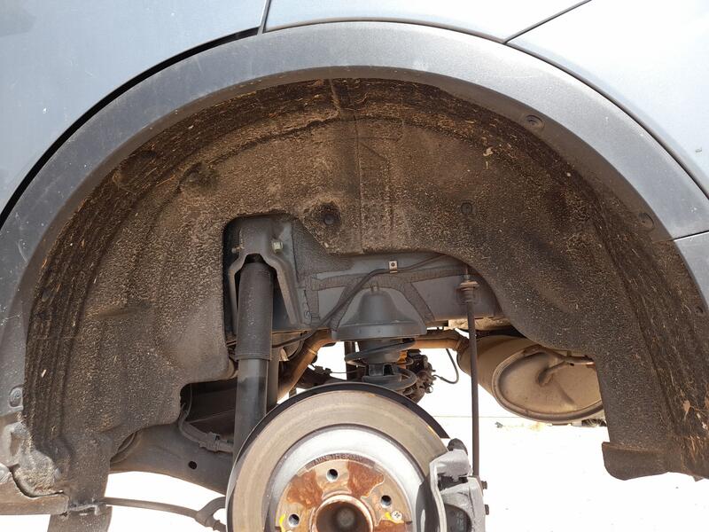 Plastico Pase Rueda Tras. Izq. para Ssangyong Tivoli