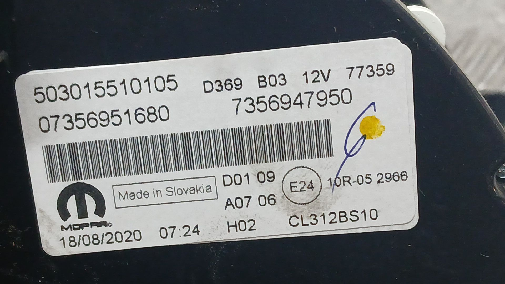 Cuadro Instrumentos para Fiat 500 C (312_)