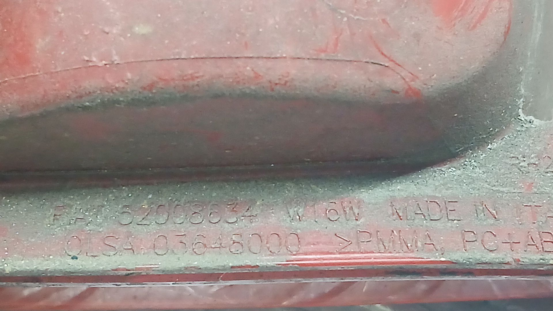 Piloto Trasero Derecho Paragolpes para Fiat 500 C (312_)