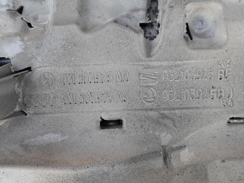 Tapa Motor para Audi A1 Sportback (8Xa, 8Xf)