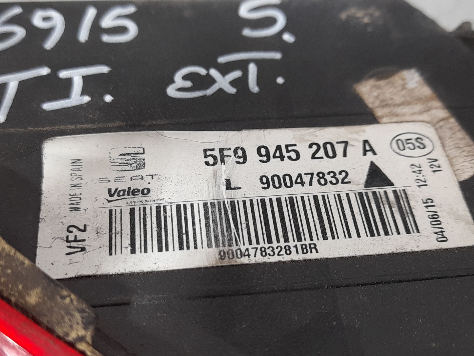 Piloto Trasero Izquierdo Exterior para Seat Leon St (5F8)