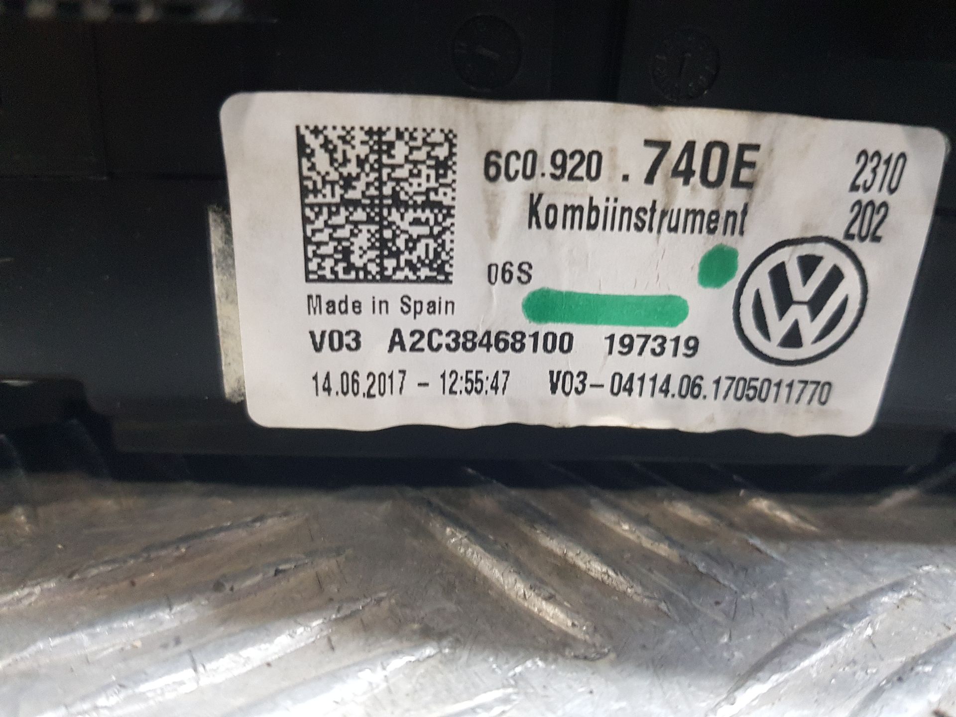 Cuadro Instrumentos para Volkswagen Polo V (6R1, 6C1)