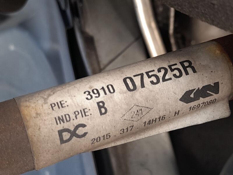 Transmision Delantera Derecha para Renault Kangoo / Grand Kangoo Ii (Kw0/1_)