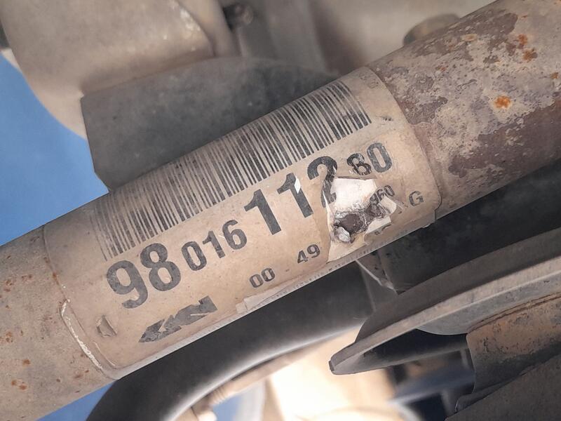 Transmision Delantera Derecha para Peugeot 208 I (Ca_, Cc_)