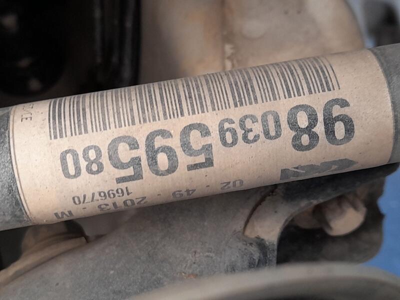 Transmision Delantera Izquierda para Peugeot 208 I (Ca_, Cc_)