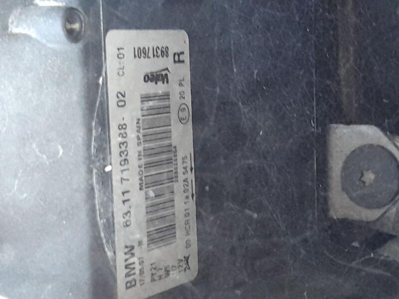 Faro Derecho para Bmw 1 (E87)