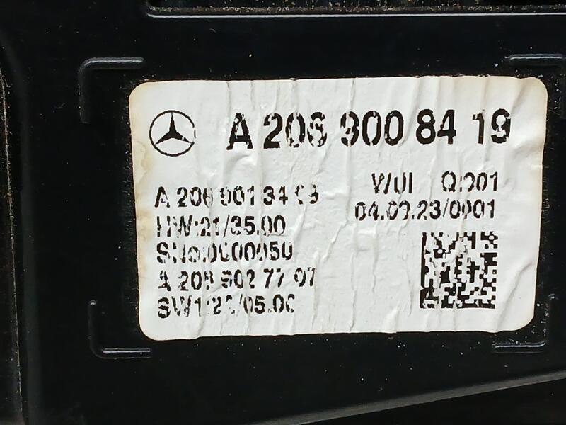 Cuadro Instrumentos para Mercedes-Benz Clase C (W206)