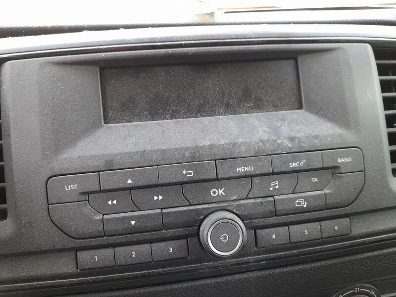Sistema Audio / Radio para Fiat Scudo Furgoneta