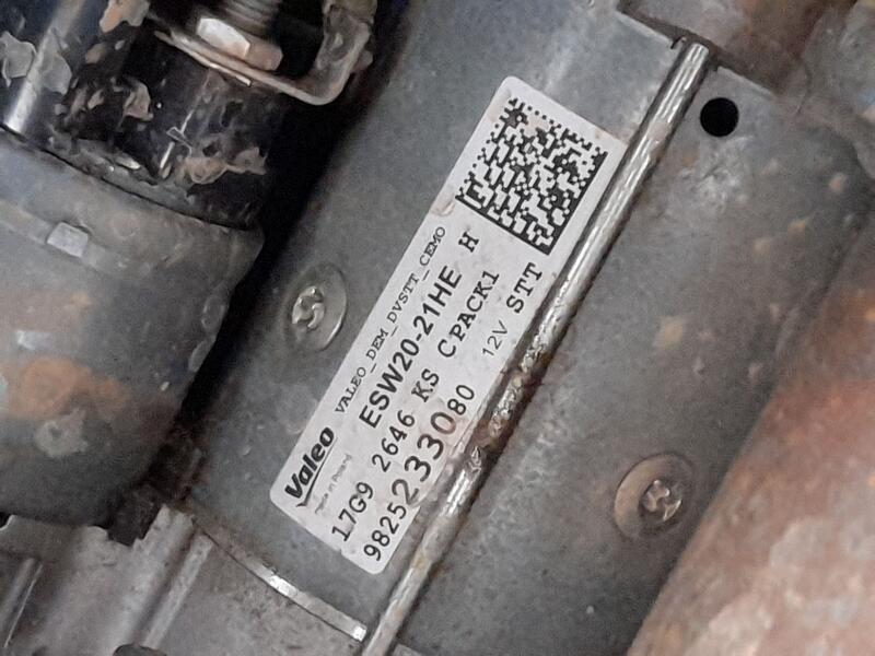 Motor Arranque para Peugeot 2008 I (Cu_)
