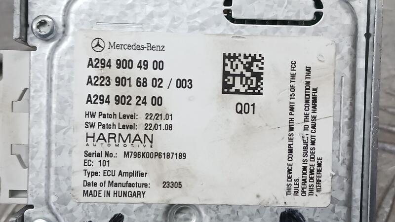 Modulo Electronico para Mercedes-Benz Clase C (W206)